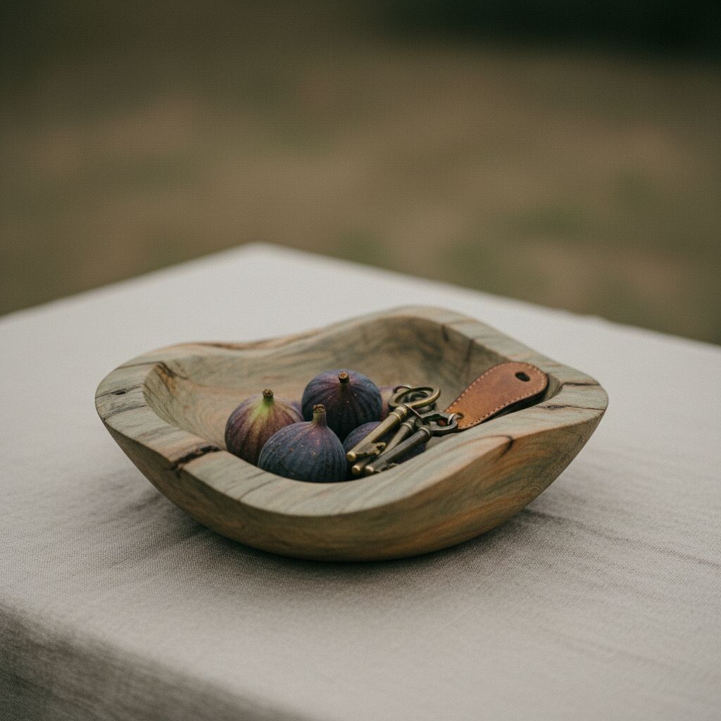Turned Timber Bowl